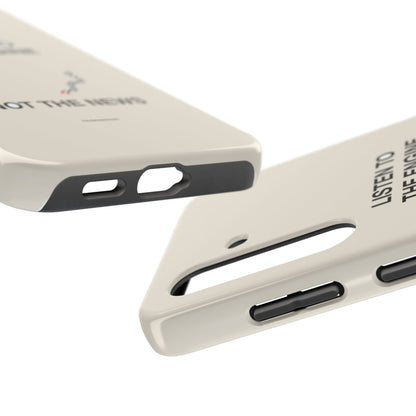 Listen To The Engine, Not The News — iPhone Tough Case