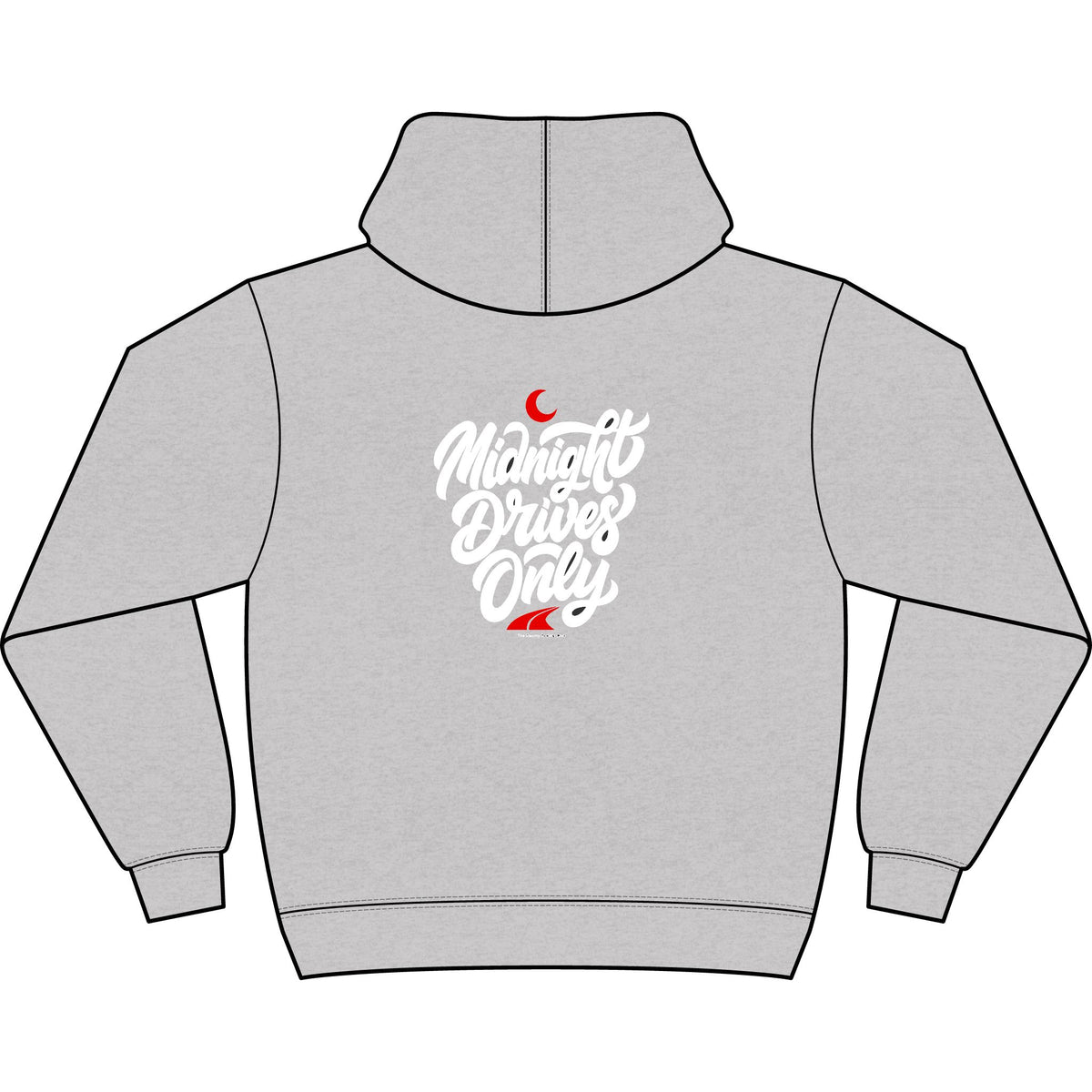Midnight Drives Only — Box Hoodie