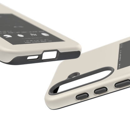 The Map Is Not The Lap — Samsung Galaxy Tough Case