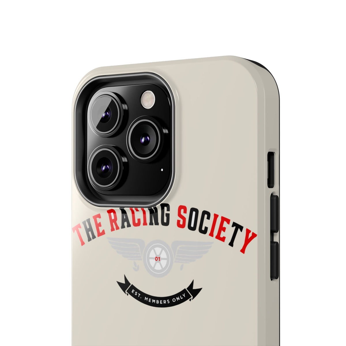 Racing Society Crest — iPhone Tough Case