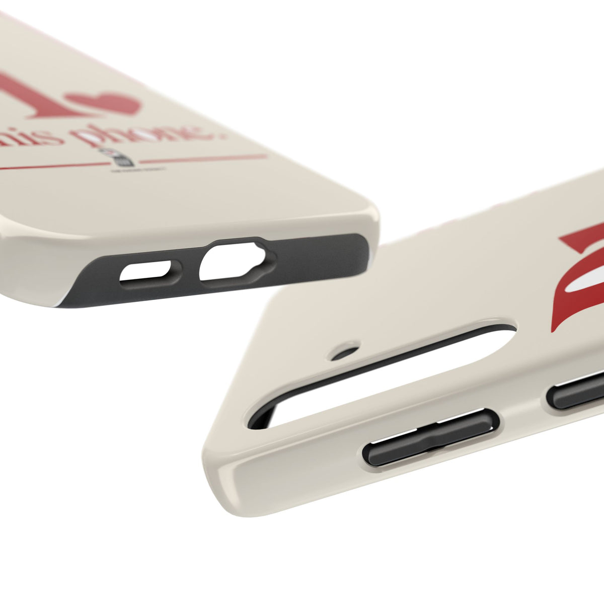 P1 In His Phone — iPhone Tough Case