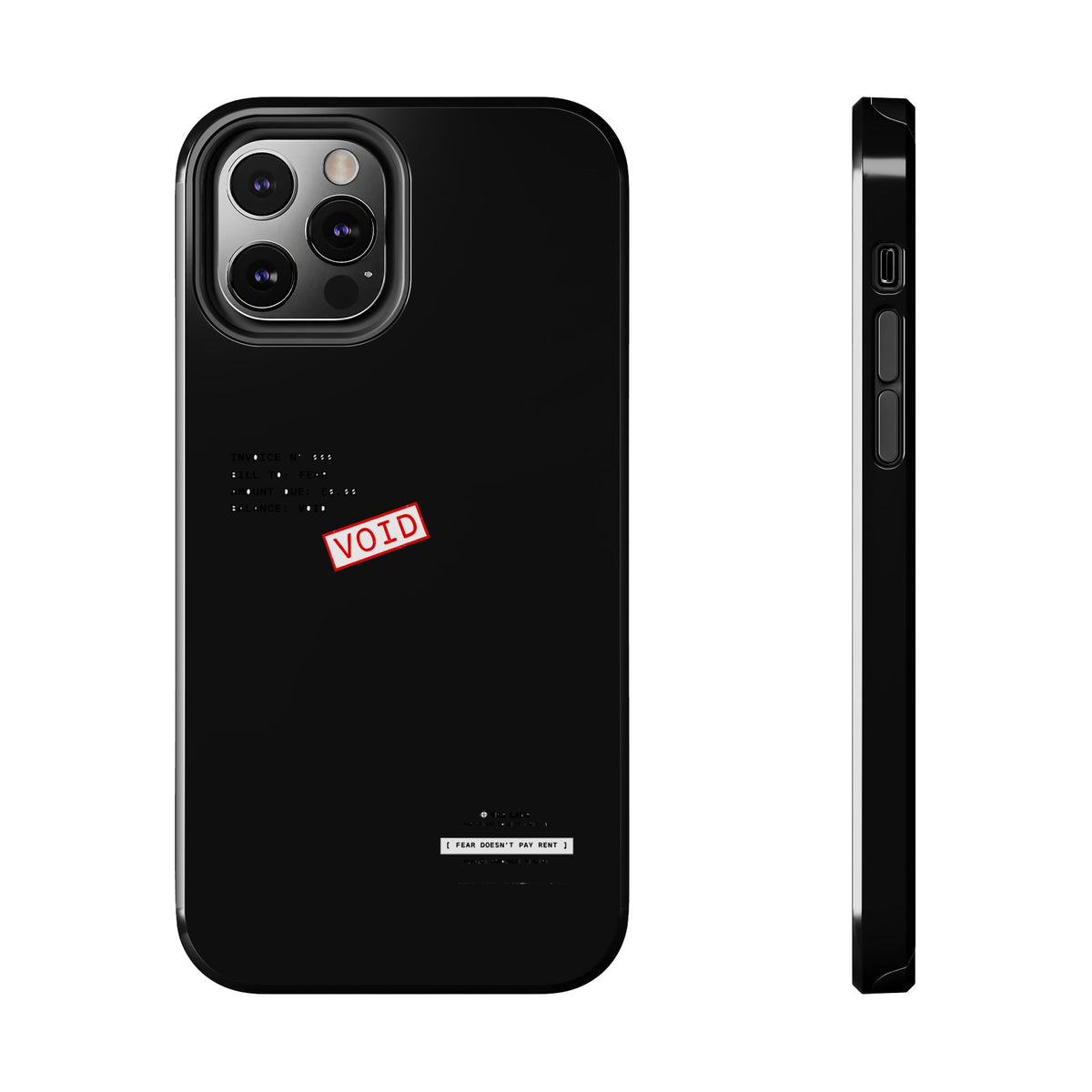 Fear Doesn't Pay Rent — iPhone Tough Case
