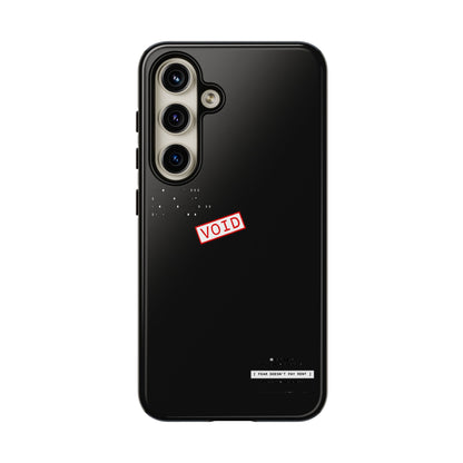 Fear Doesn't Pay Rent — Samsung Galaxy Tough Case