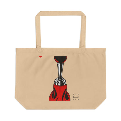 My Therapist Has Six Gears — Large Eco Tote
