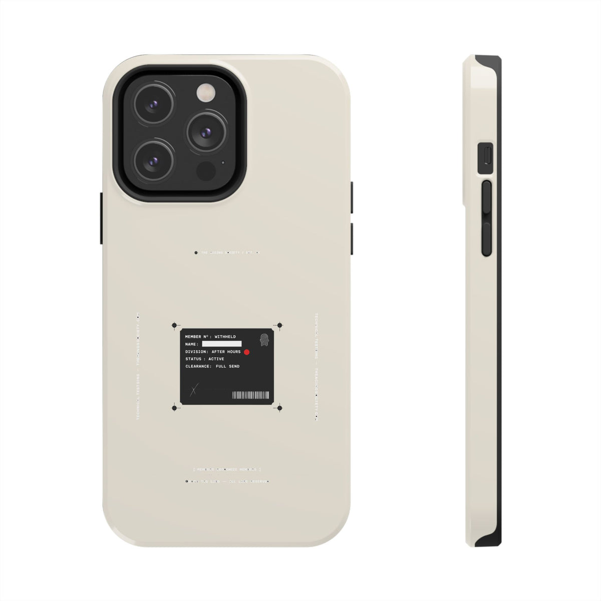 Members Recognize Members — iPhone Tough Case