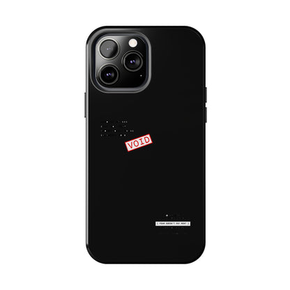 Fear Doesn't Pay Rent — iPhone Tough Case