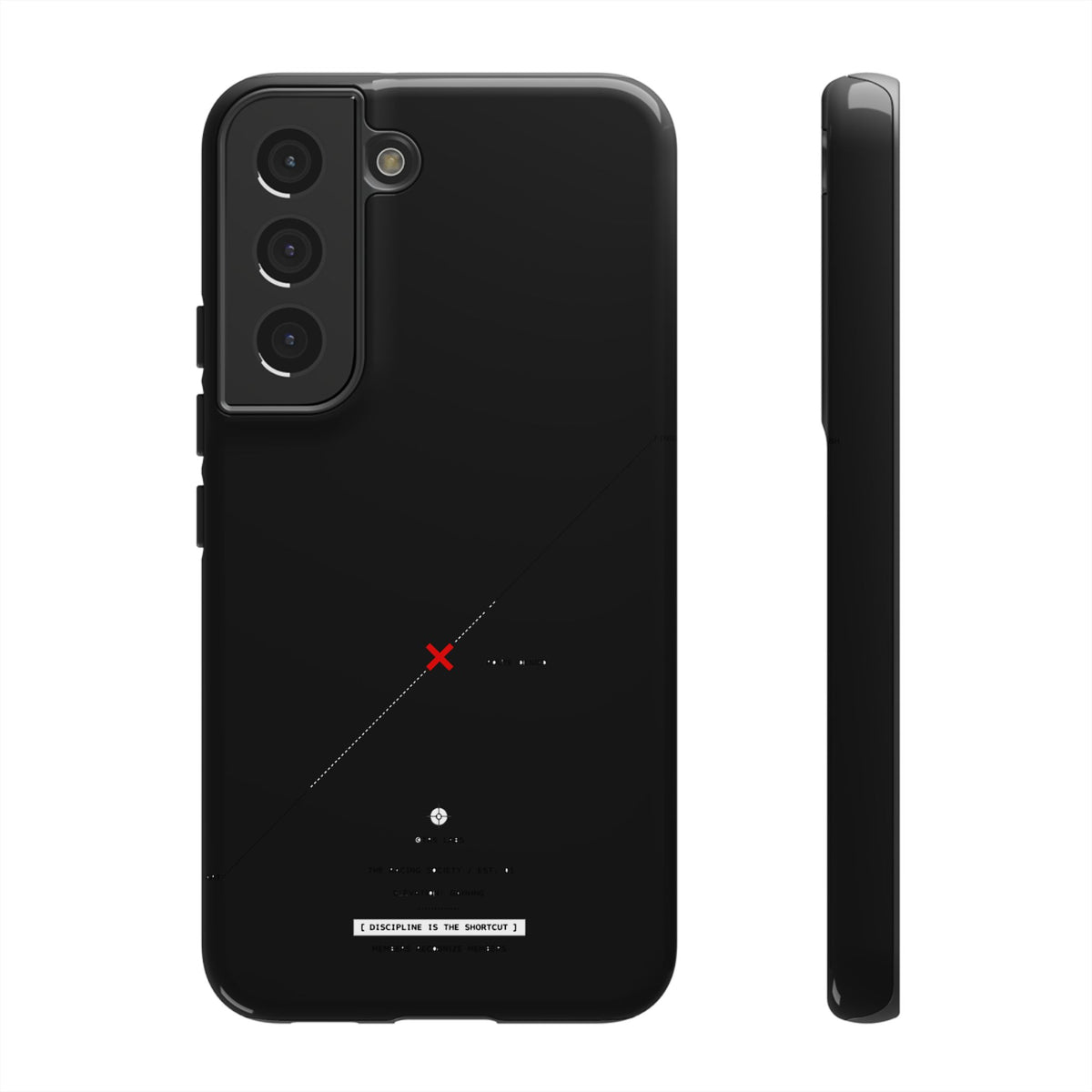 Discipline Is The Shortcut — Samsung Galaxy Tough Case