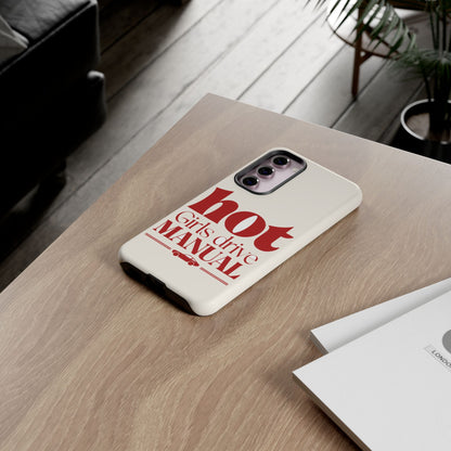 Hot Girls Drive Manual — Samsung Galaxy Tough Case