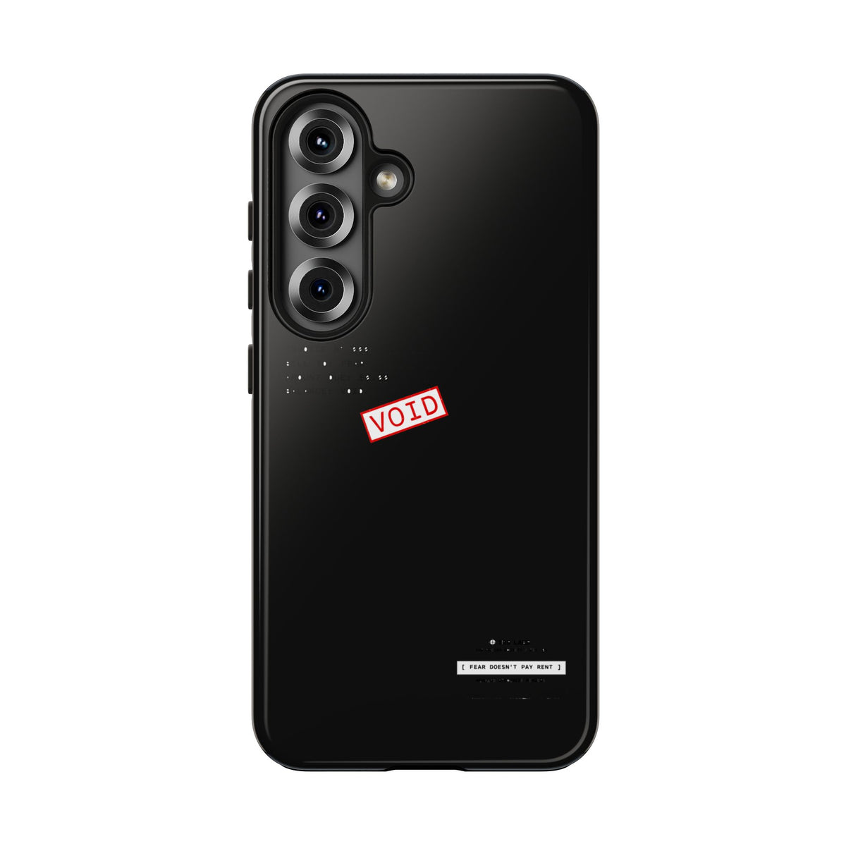 Fear Doesn't Pay Rent — iPhone Tough Case