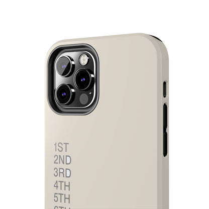 Reverse? Never. — iPhone Tough Case