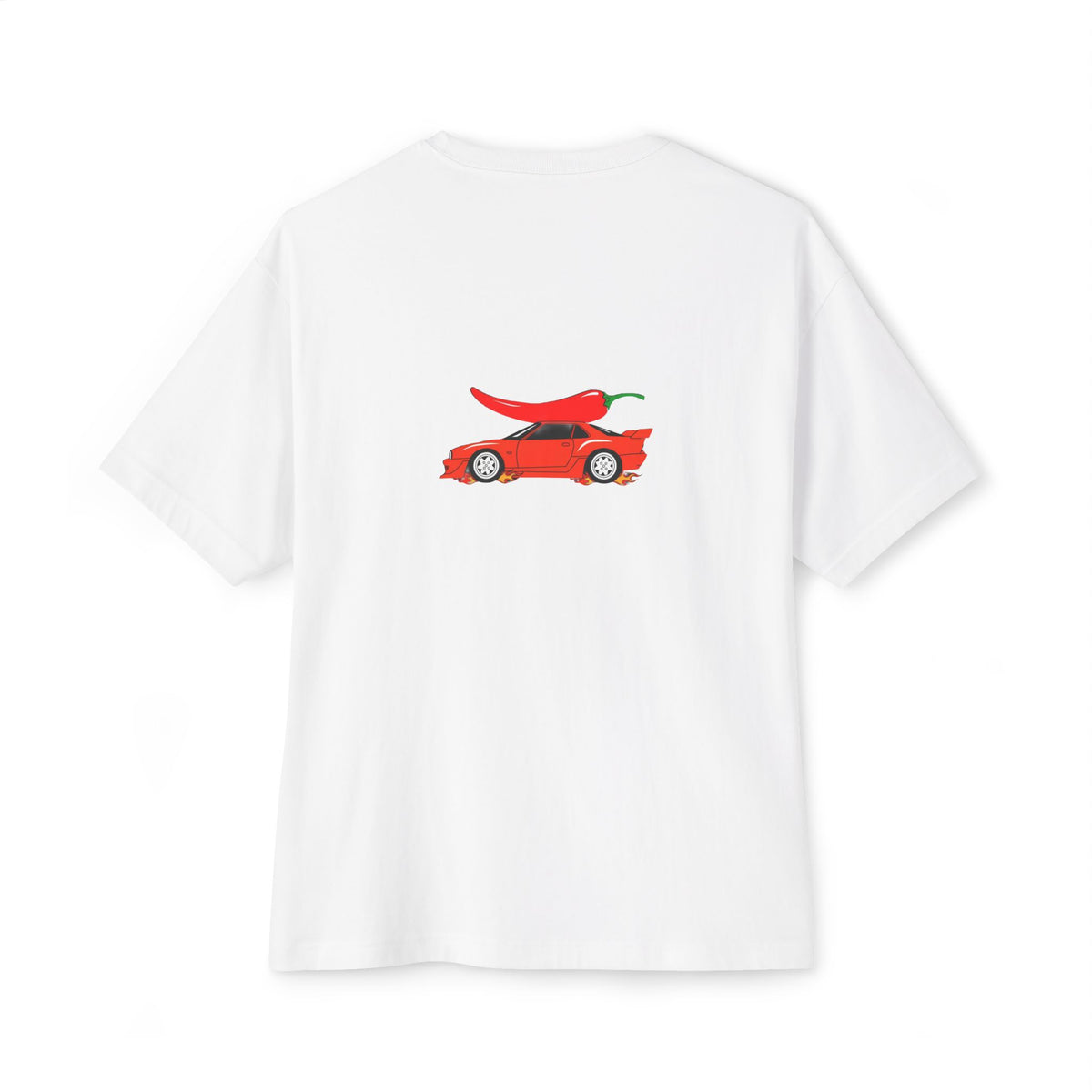 Too Hot To Handle — Oversized Boxy Tee