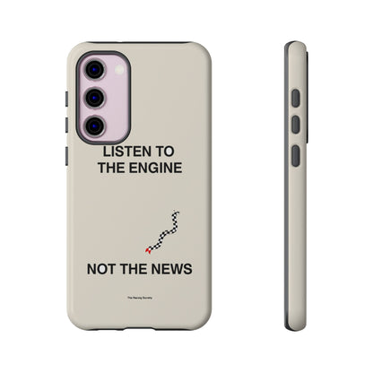 Listen To The Engine, Not The News — Samsung Galaxy Tough Case