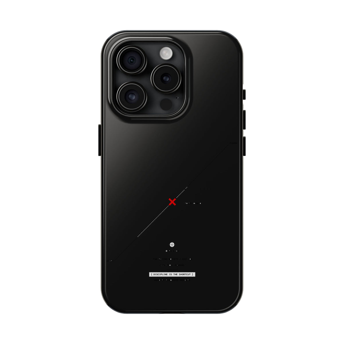 Discipline Is The Shortcut — iPhone Tough Case