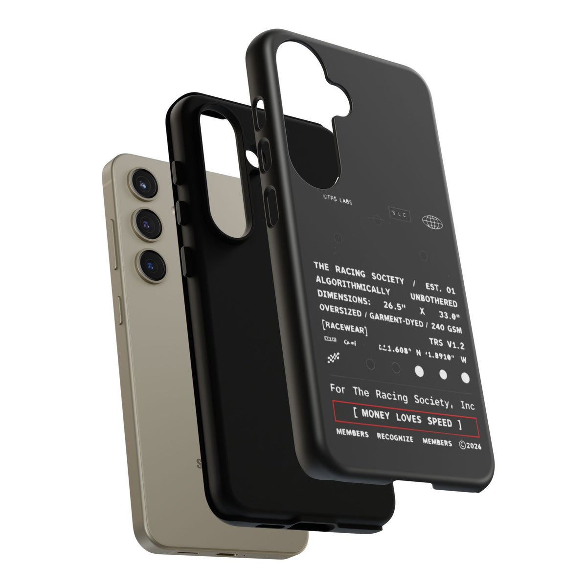 Money Loves Speed Spec — Samsung Galaxy Tough Case