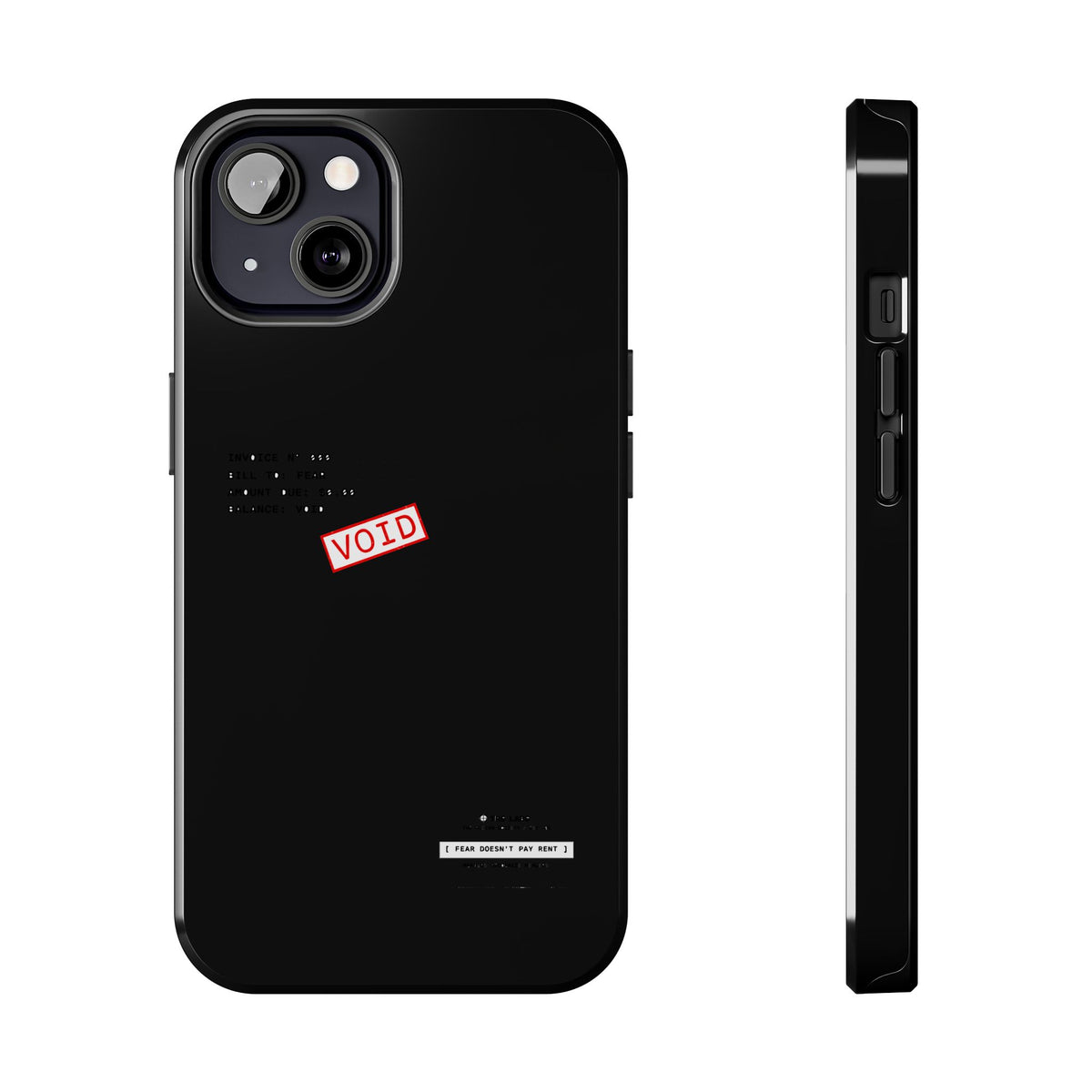 Fear Doesn't Pay Rent — iPhone Tough Case