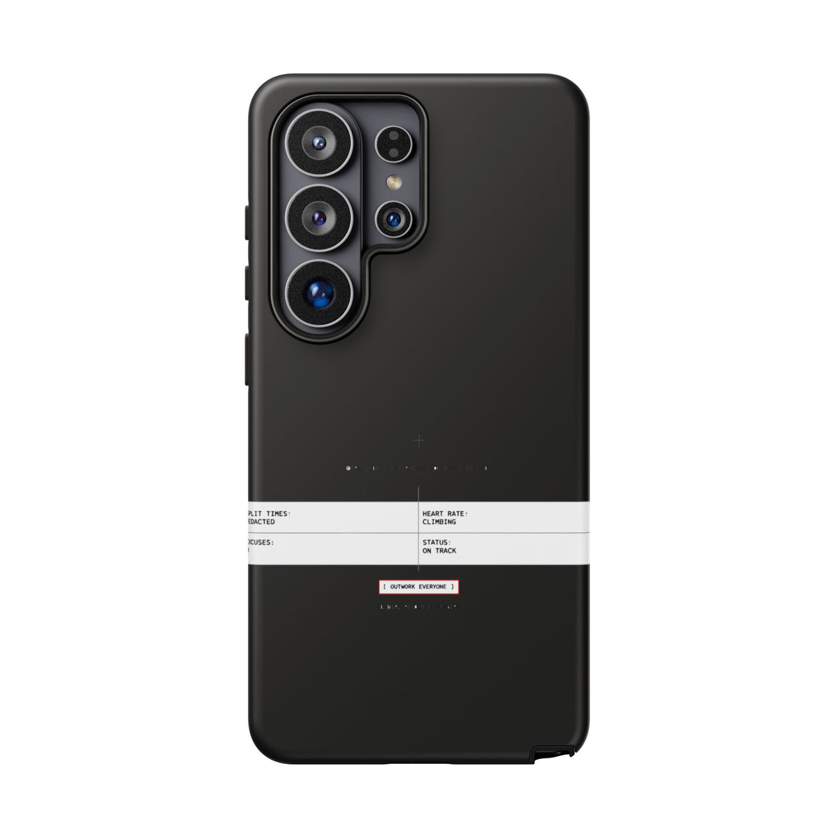 Split Times Redacted — Samsung Galaxy Tough Case