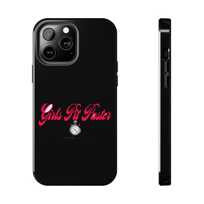 Girls Pit Faster Stopwatch — iPhone Tough Case