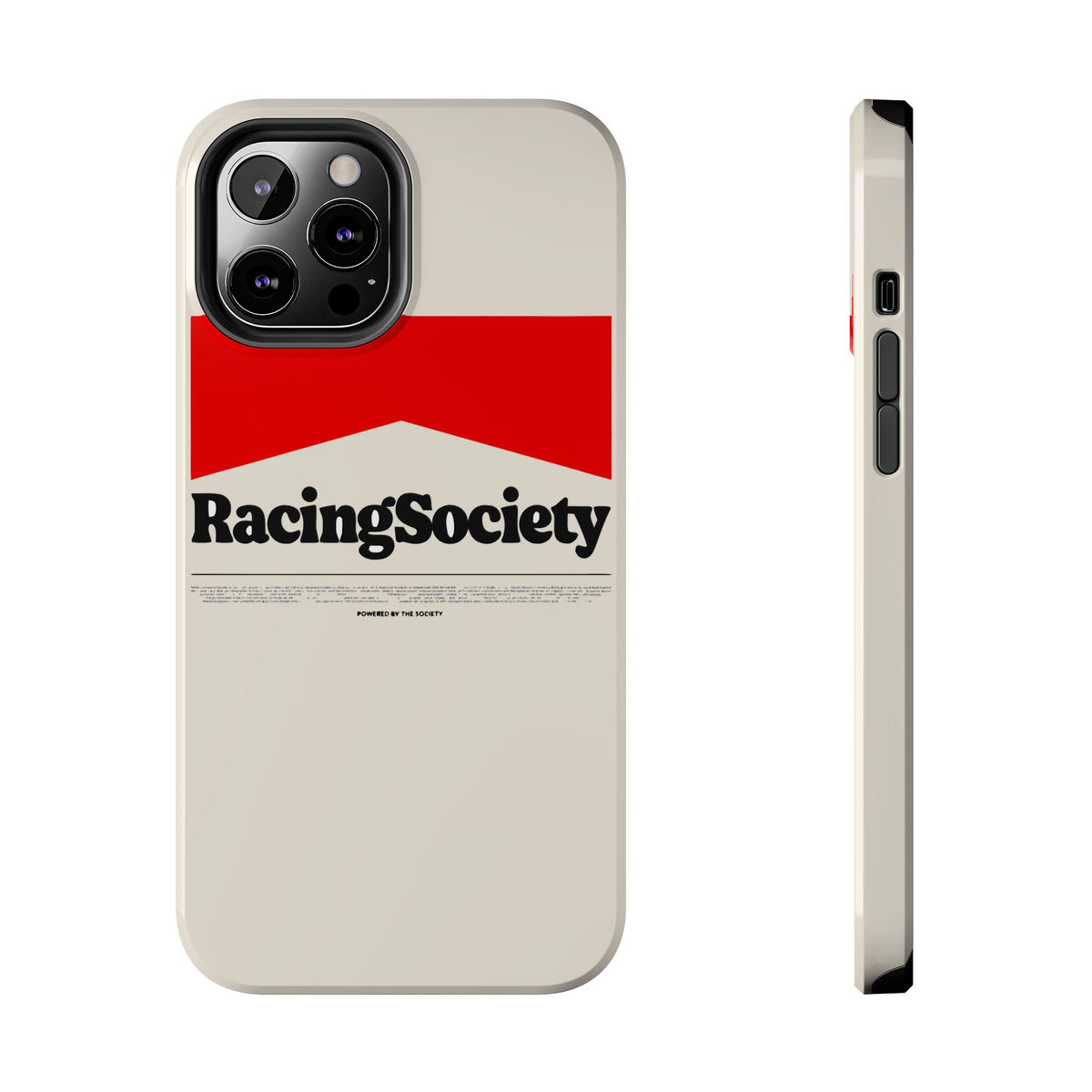 Racing Society Box Logo — iPhone Tough Case