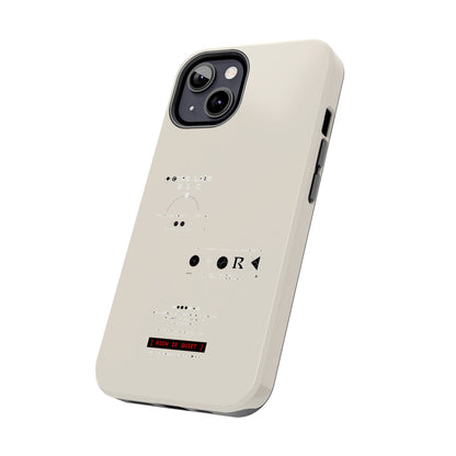 Rich Is Quiet Specimen — iPhone Tough Case