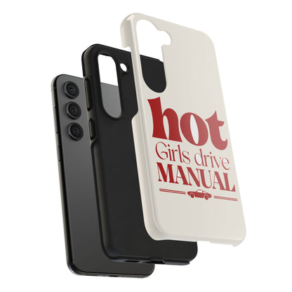 Hot Girls Drive Manual — iPhone Tough Case