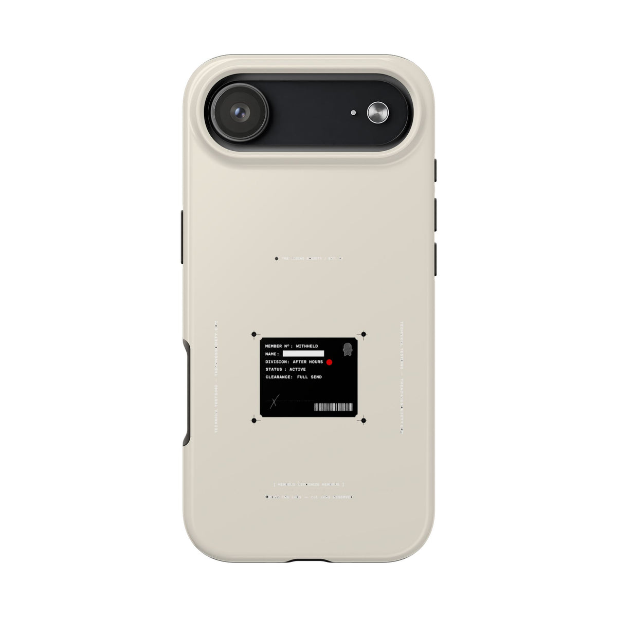 Members Recognize Members — iPhone Tough Case