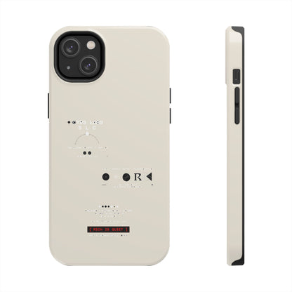 Rich Is Quiet Specimen — iPhone Tough Case