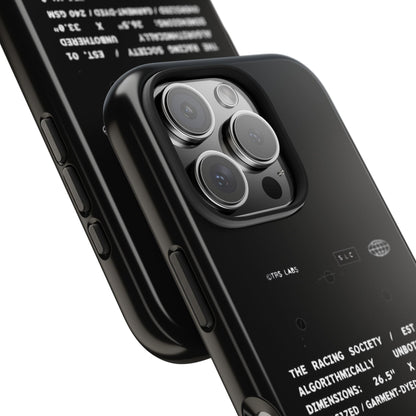 Money Loves Speed Spec — iPhone Tough Case