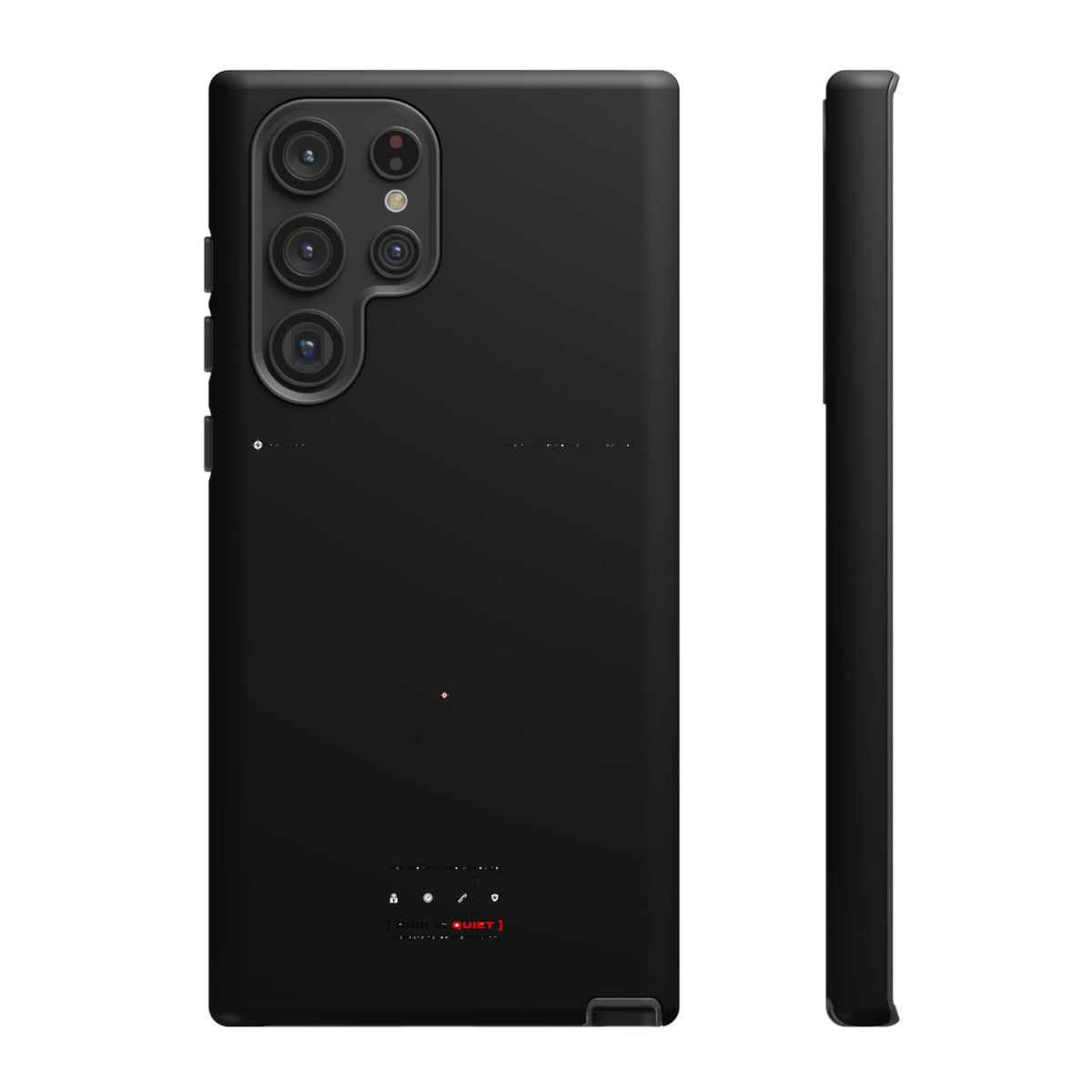 Rich Is Quiet — Samsung Galaxy Tough Case