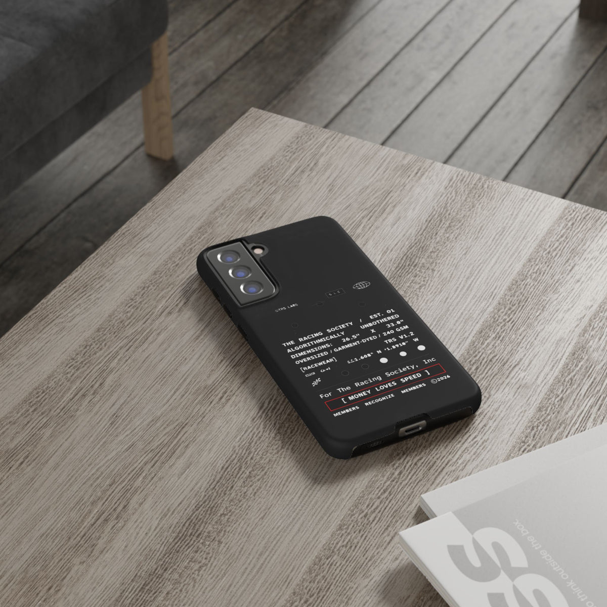 Money Loves Speed Spec — Samsung Galaxy Tough Case