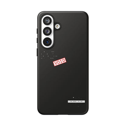 Fear Doesn't Pay Rent — Samsung Galaxy Tough Case