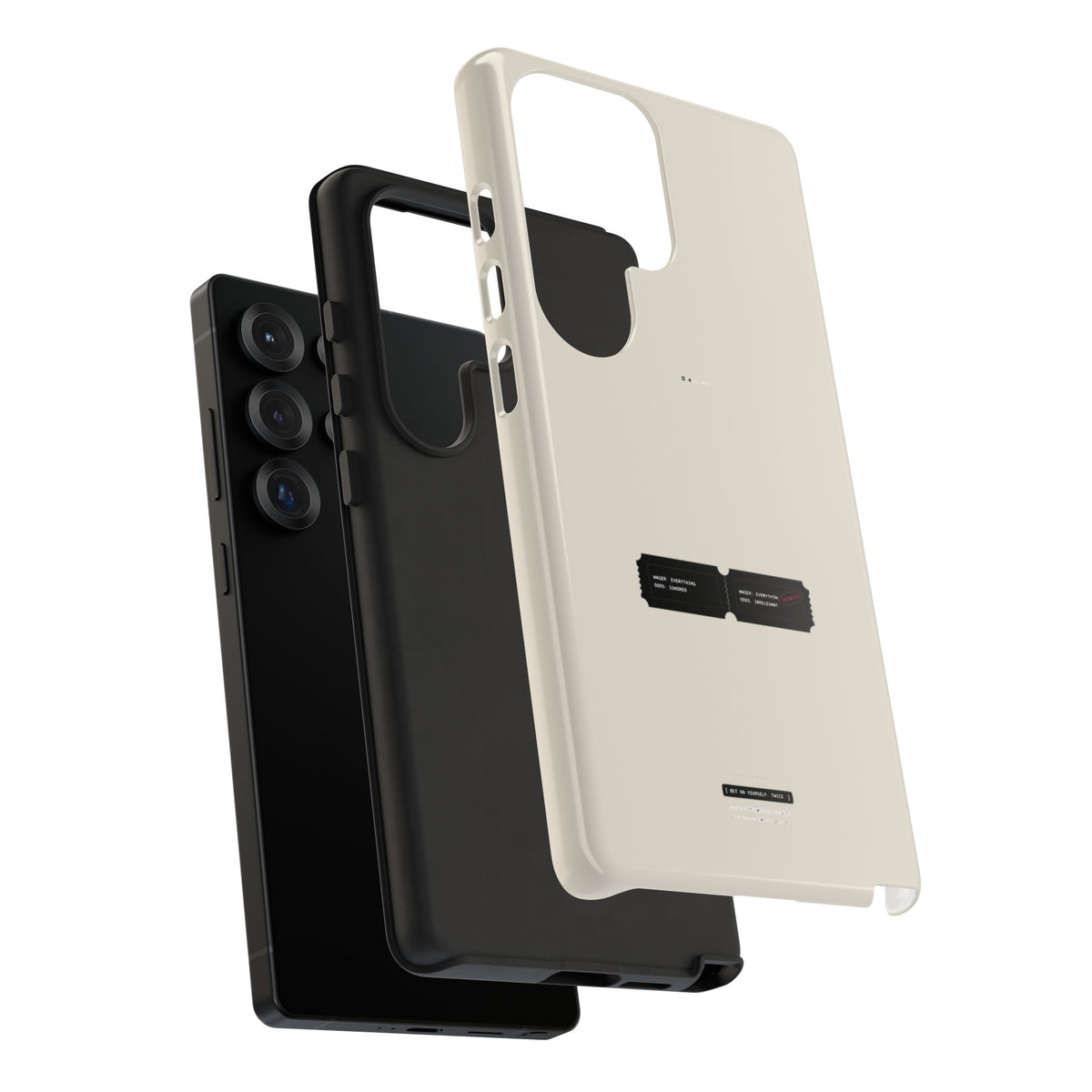 Bet On Yourself. Twice. — Samsung Galaxy Tough Case