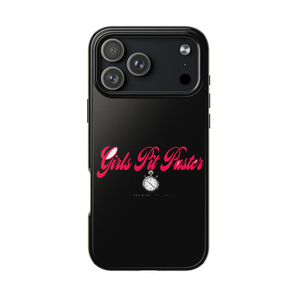 Girls Pit Faster Stopwatch — iPhone Tough Case