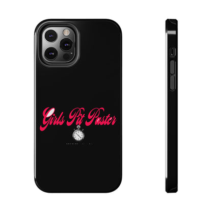 Girls Pit Faster Stopwatch — iPhone Tough Case