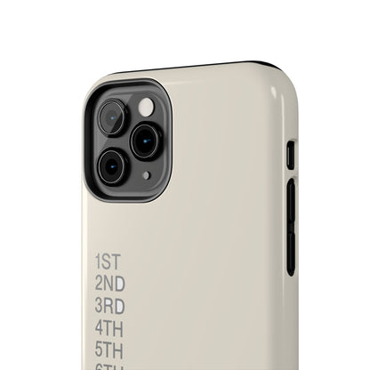 Reverse? Never. — iPhone Tough Case