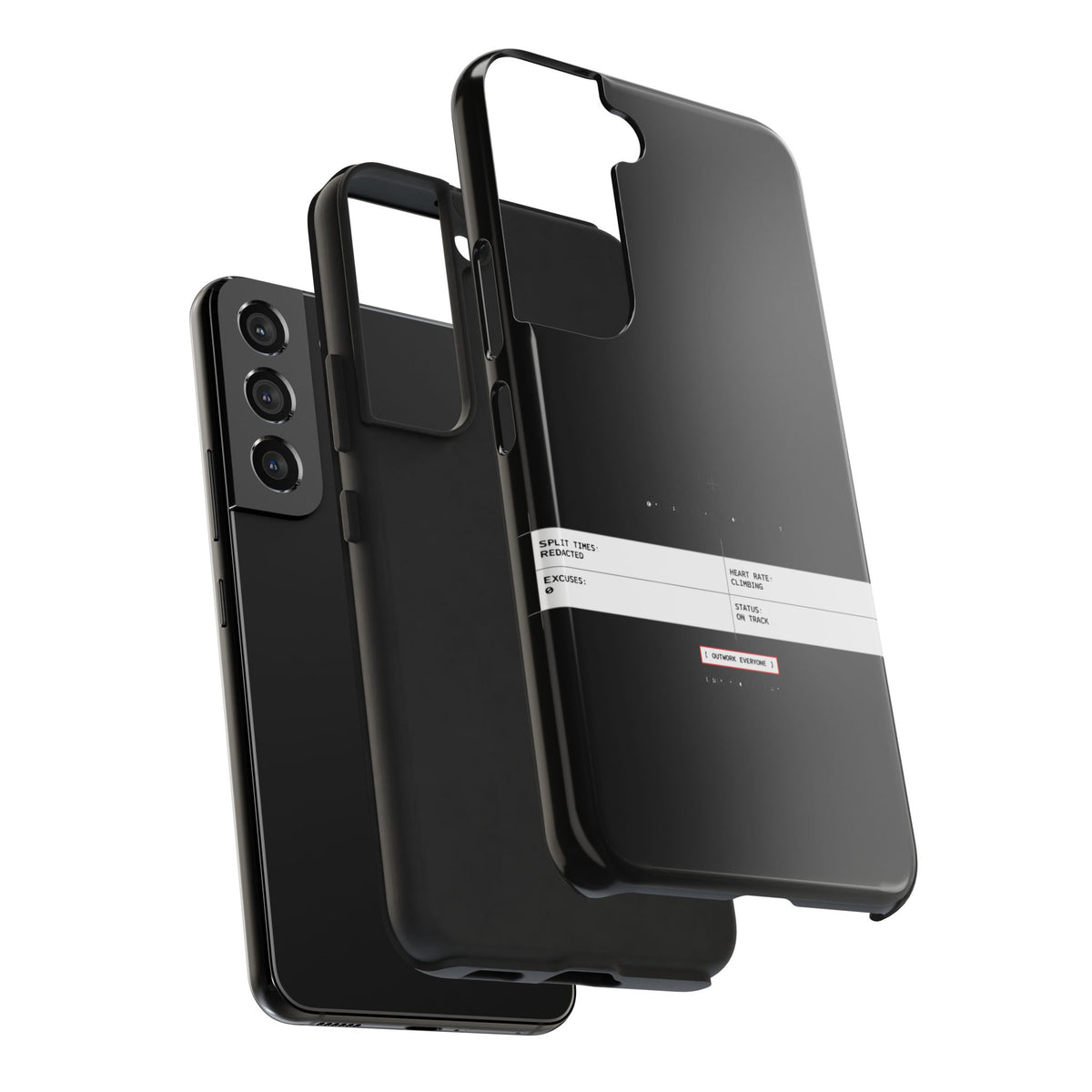 Split Times Redacted — iPhone Tough Case