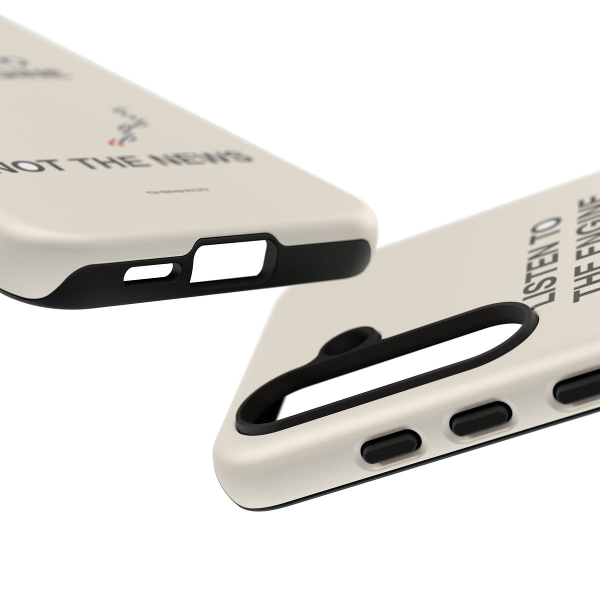 Listen To The Engine, Not The News — Samsung Galaxy Tough Case