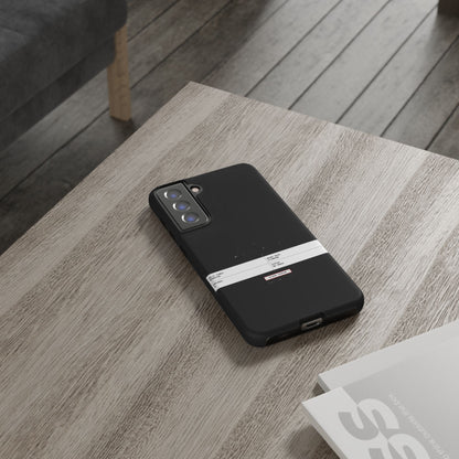 Split Times Redacted — Samsung Galaxy Tough Case