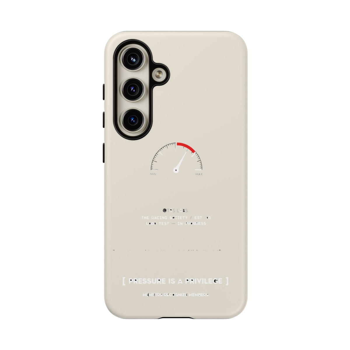 Pressure Is A Privilege — Samsung Galaxy Tough Case