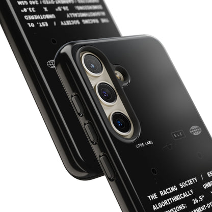 Money Loves Speed Spec — Samsung Galaxy Tough Case