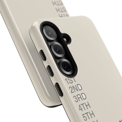 Reverse? Never. — Samsung Galaxy Tough Case