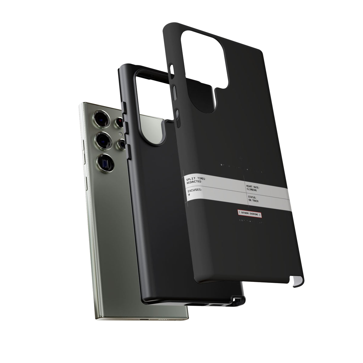 Split Times Redacted — Samsung Galaxy Tough Case
