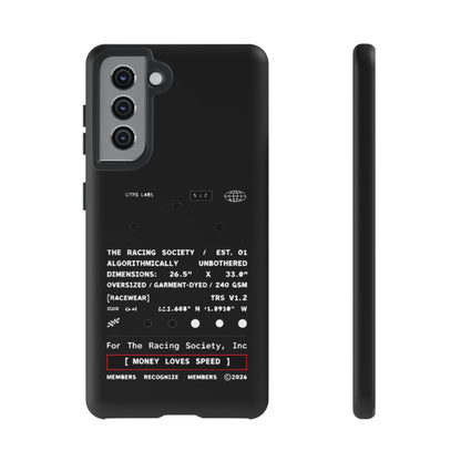 Money Loves Speed Spec — Samsung Galaxy Tough Case