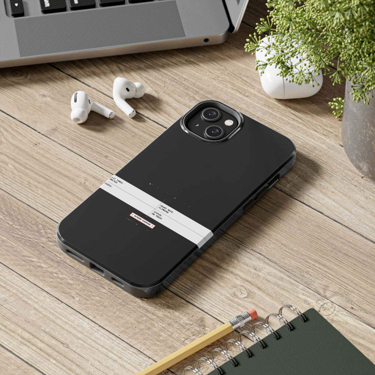 Split Times Redacted — iPhone Tough Case