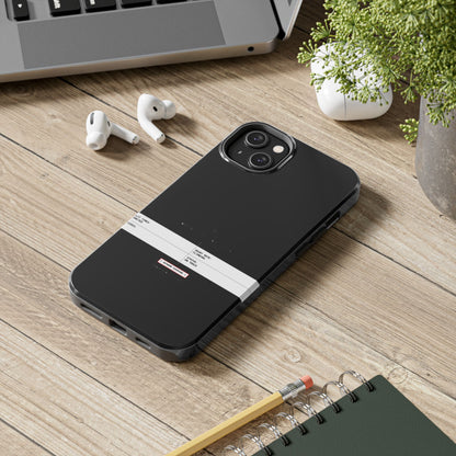 Split Times Redacted — iPhone Tough Case