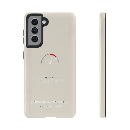 Pressure Is A Privilege — Samsung Galaxy Tough Case