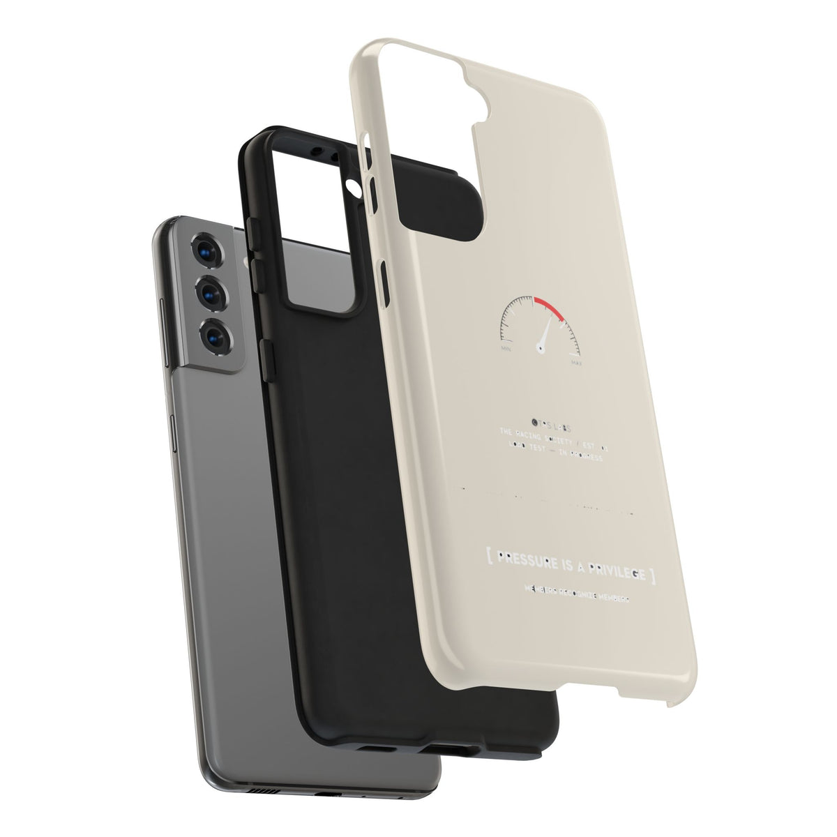 Pressure Is A Privilege — iPhone Tough Case