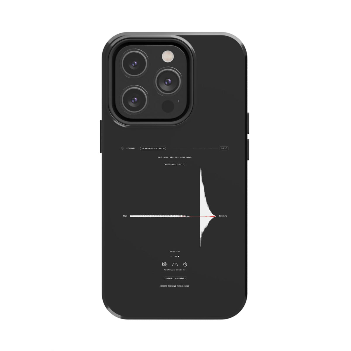 Silence, Then Sirens — iPhone Tough Case