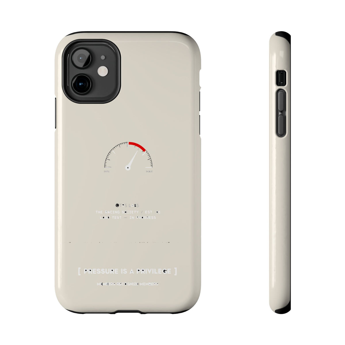 Pressure Is A Privilege — iPhone Tough Case
