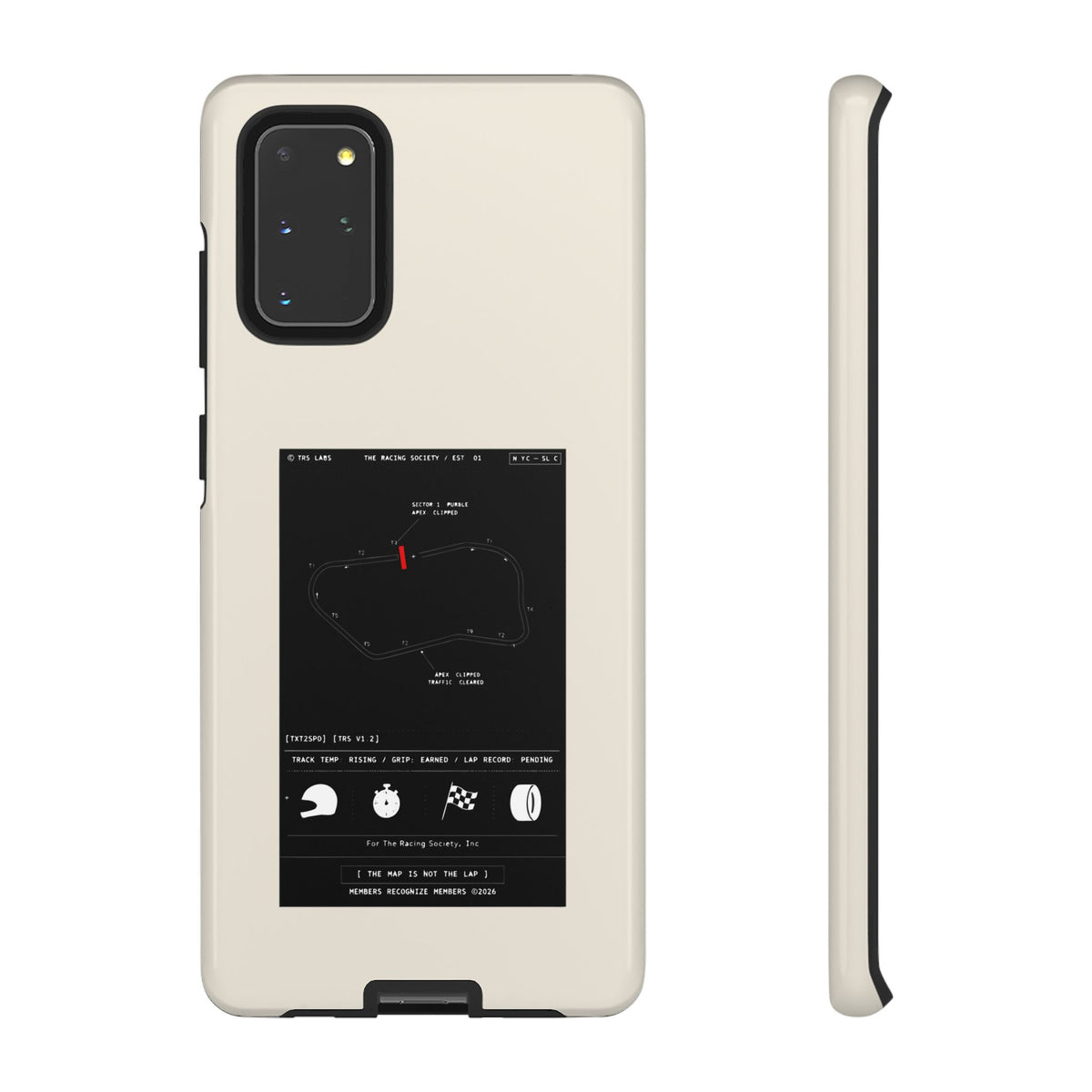 The Map Is Not The Lap — Samsung Galaxy Tough Case