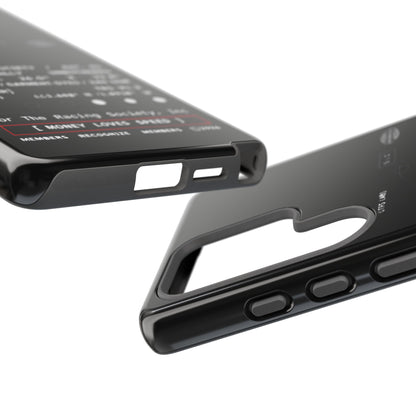 Money Loves Speed Spec — Samsung Galaxy Tough Case